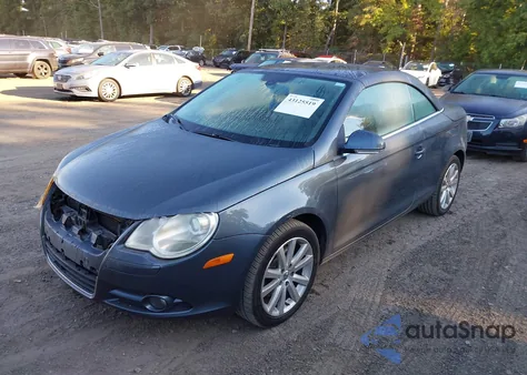 2007 Volkswagen Eos 2.0T Luxury from USA, damaged, VIN WVWFA71F17V038112
